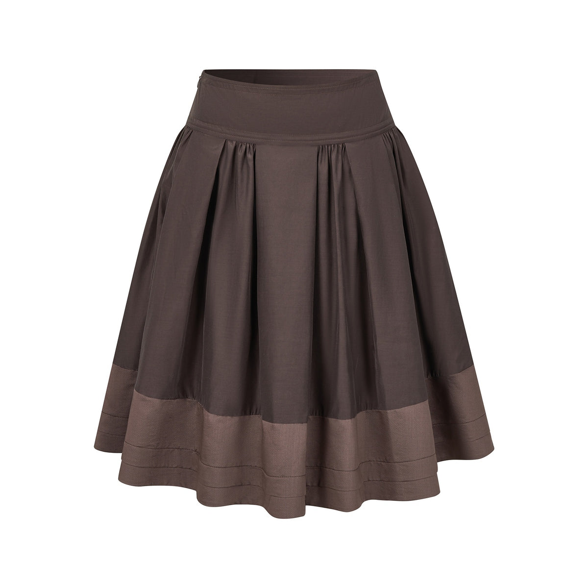 Dorydory_Pleated_A_Line_Spliced_Women&