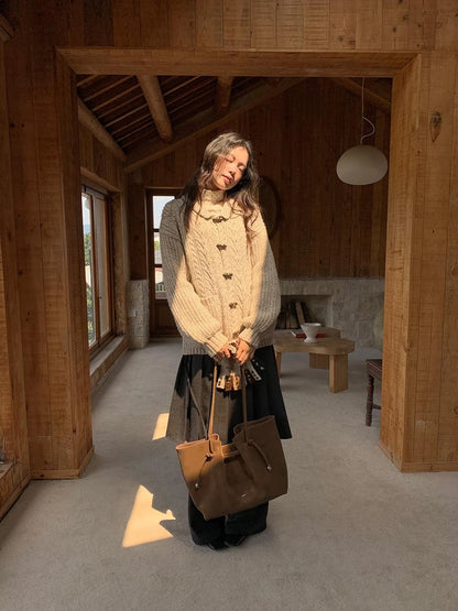 Pleated Palazzo Pants With Flowy Straight Leg Design