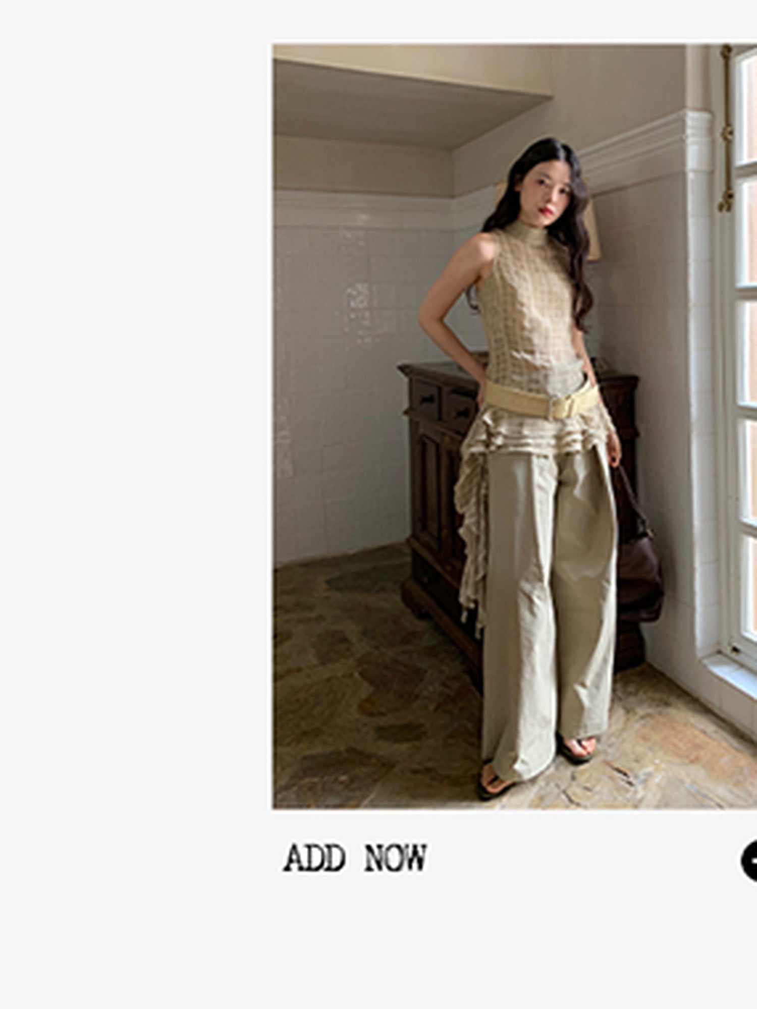 Dorydory Relaxed Wide Leg Trousers In Soft Cotton Blend