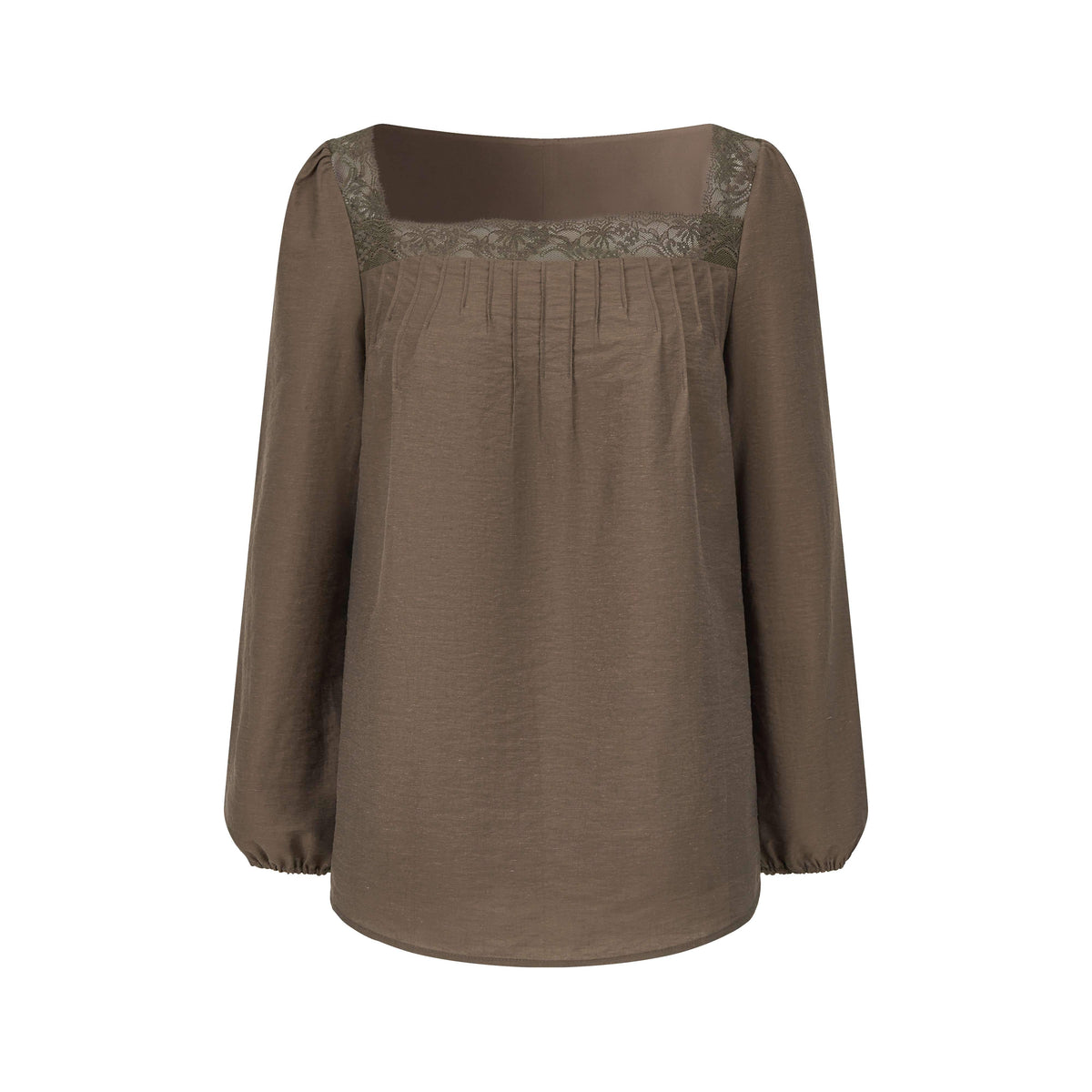 Dorydory_Retro_Square_Neck_Lace_Trim_Long_Sleeve_Loose_Fit_Women&