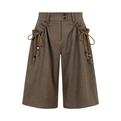 Dorydory_Ruffle_Hem_Drawstring_Loose_Mid_Low_Waist_Women&
