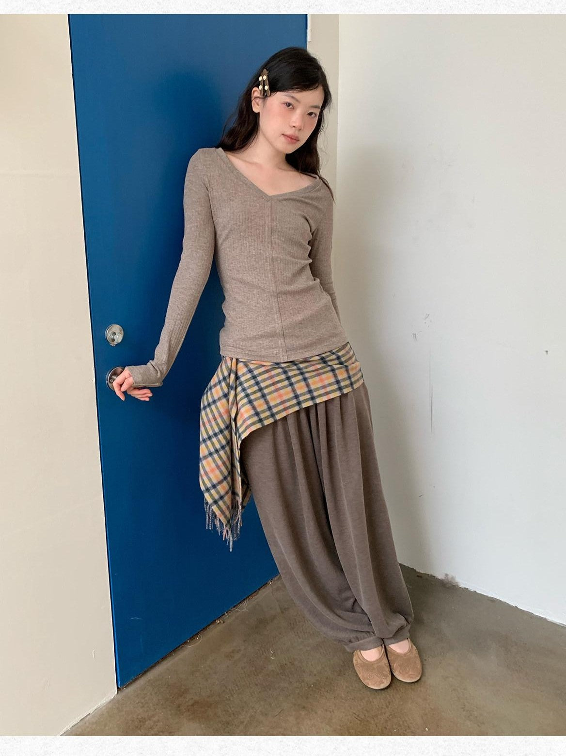 Dorydory Soft Drape Lace Pleated Women&