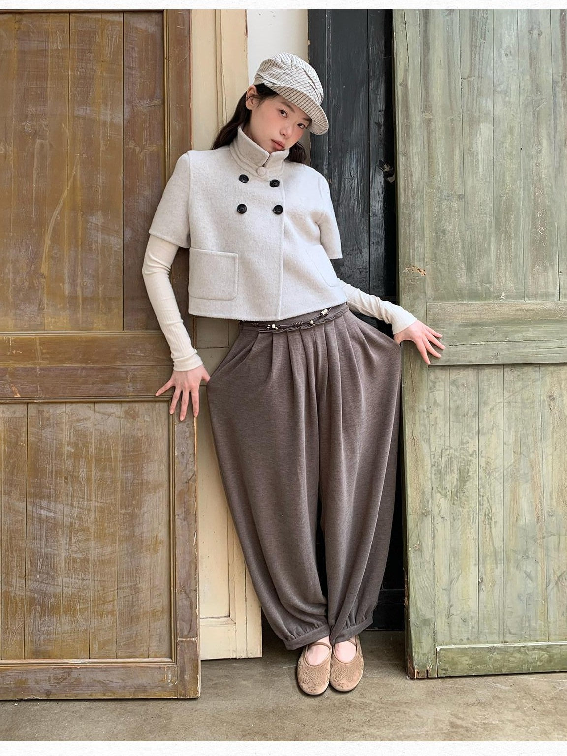Dorydory Soft Drape Lace Pleated Women&
