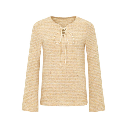 Dorydory_Striped_Ribbed_Knit_T-shirt_With_Tie_Detail_MISSTT