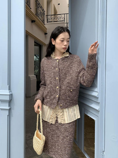Dorydory Subtle Shimmer Tweed Inspired Women&