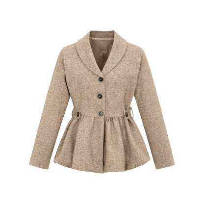 Dorydory_Textured_Boucle_Blazer_With_Waist_Tie_MISSTT