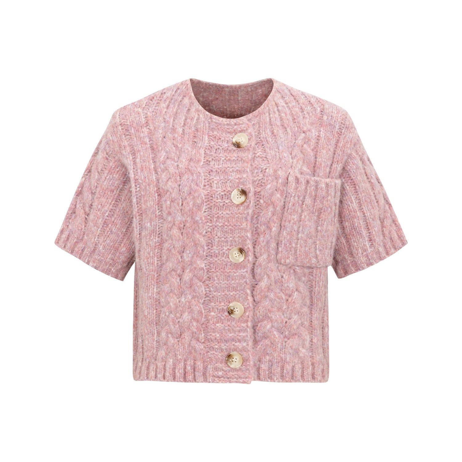 Dorydory_Thick_Cable_Knit_Cardigan_Single_Button_Women&