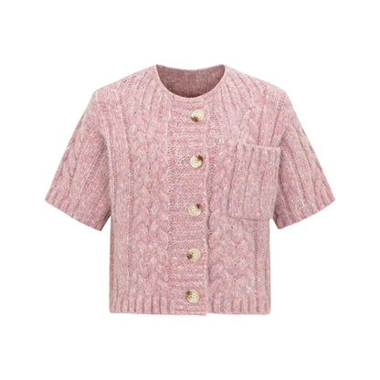 Dorydory_Thick_Cable_Knit_Cardigan_Single_Button_Women&