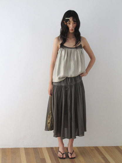 Dorydory Tie Drawstring Ruched Women&