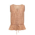 Dorydory_V-neck_Checkered_Faded_Vest_With_Drawstring_Hem_MISSTT