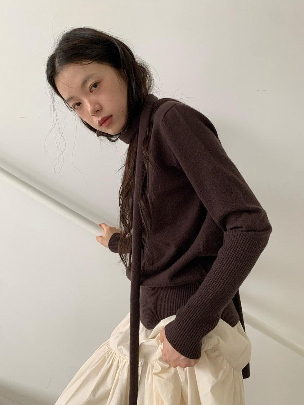 Dorydory Versatile Turtleneck Knit Pullover Women&