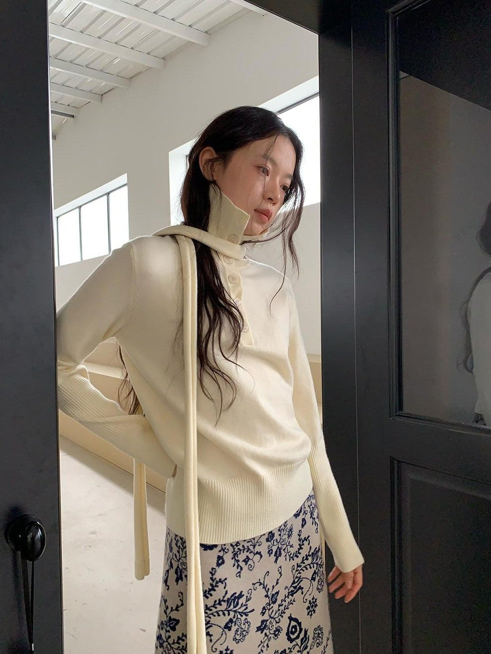 Dorydory Versatile Turtleneck Knit Pullover Women&