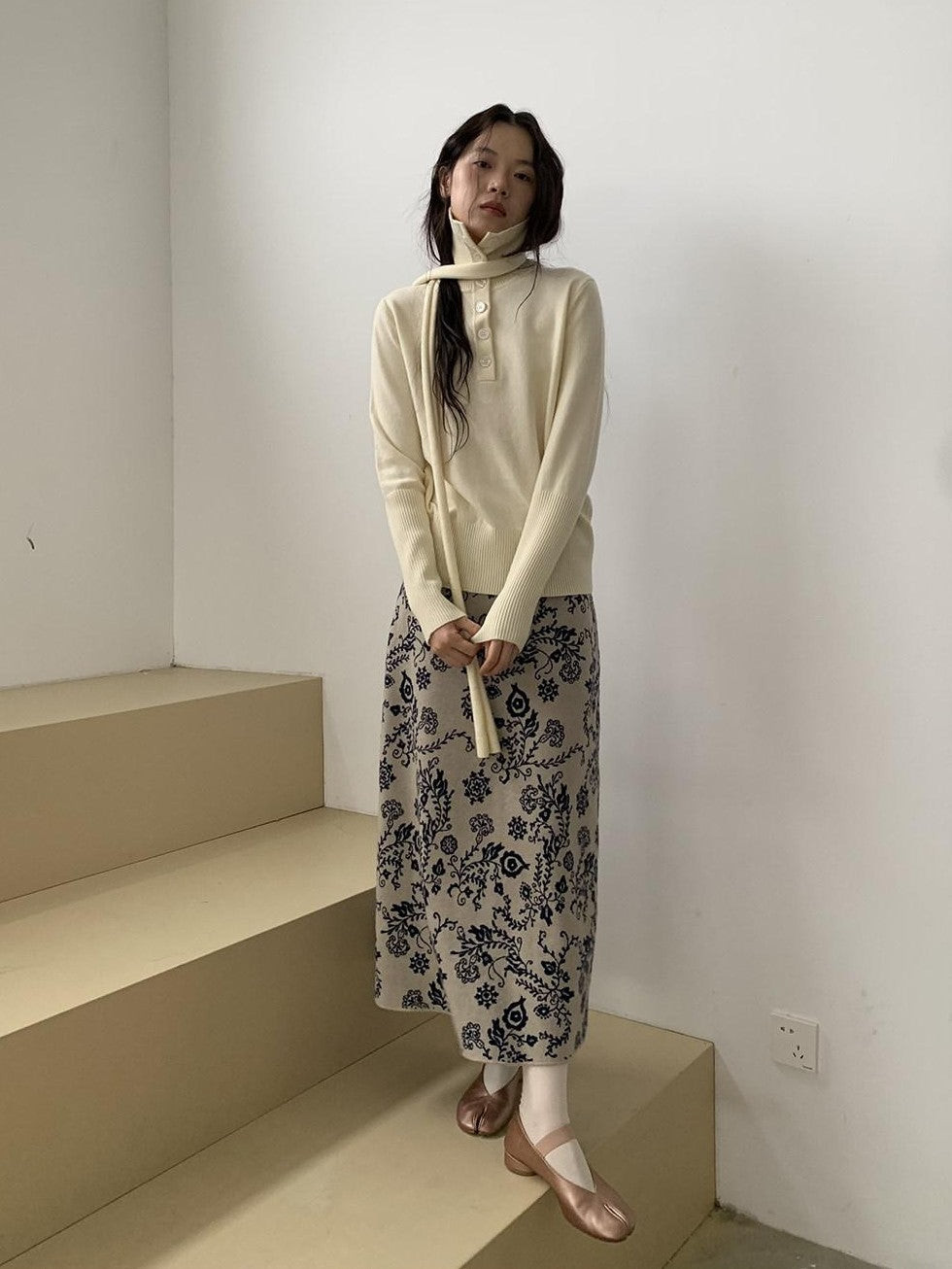 Dorydory Versatile Turtleneck Knit Pullover Women&