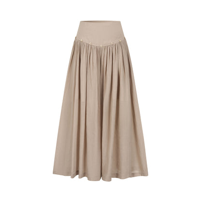 Dorydory_Vintage_A_Line_Draped_Wide_Leg_Slimming_Solid_Women&