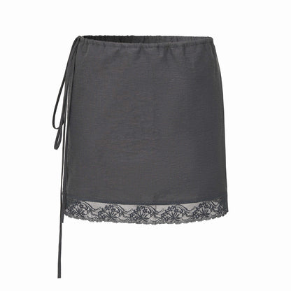 Dorydory_Vintage_Lace_Trim_A_Line_Tie_Waist_Women&