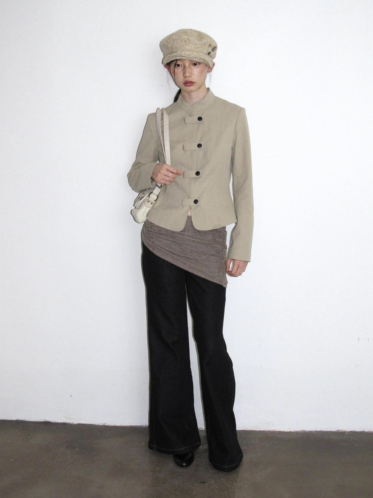 Dorydory Vintage Workwear Button Cotton Women&