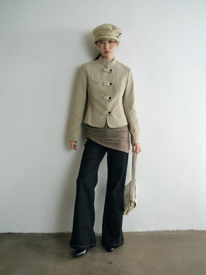 Dorydory Vintage Workwear Button Cotton Women&