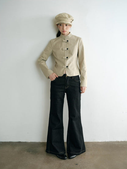 Dorydory Vintage Workwear Button Cotton Women&