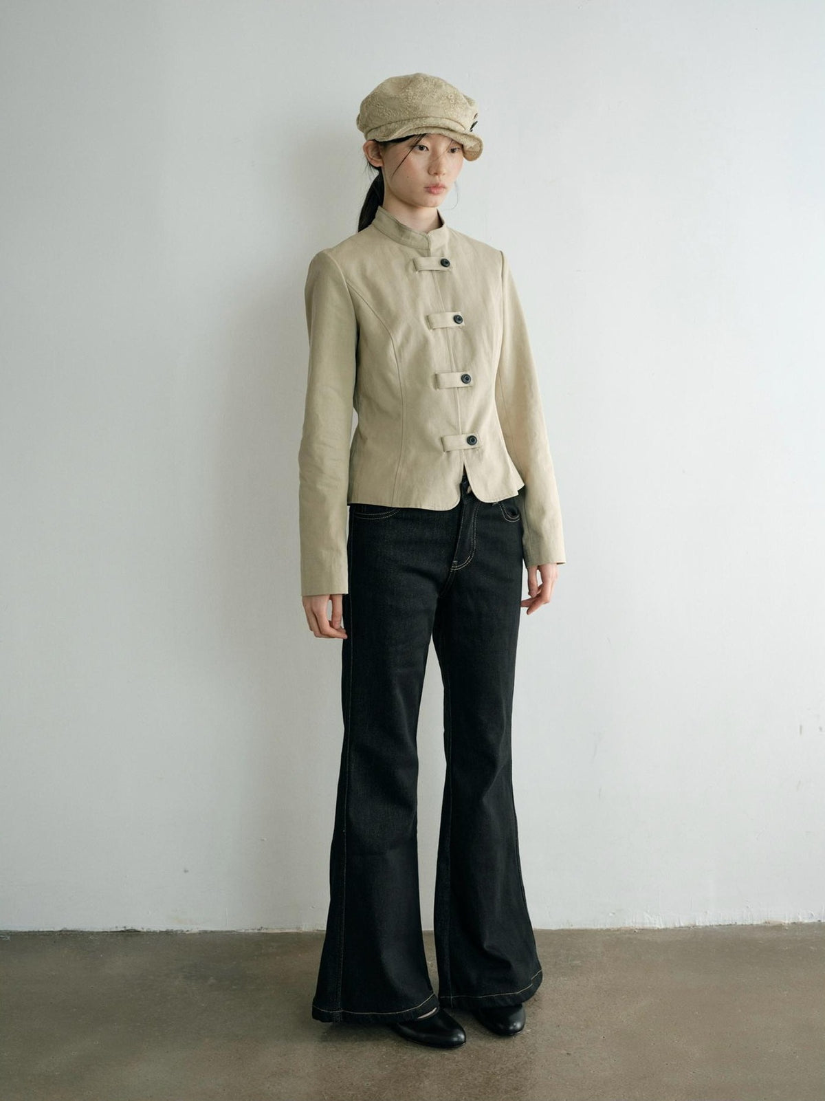 Dorydory Vintage Workwear Button Cotton Women&