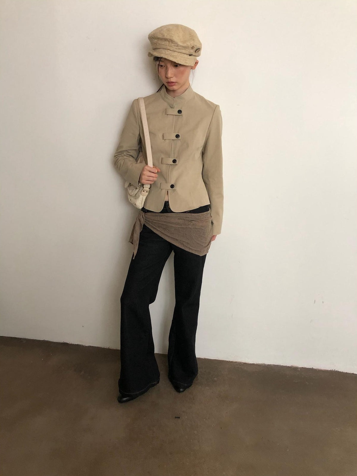 Dorydory Vintage Workwear Button Cotton Women&