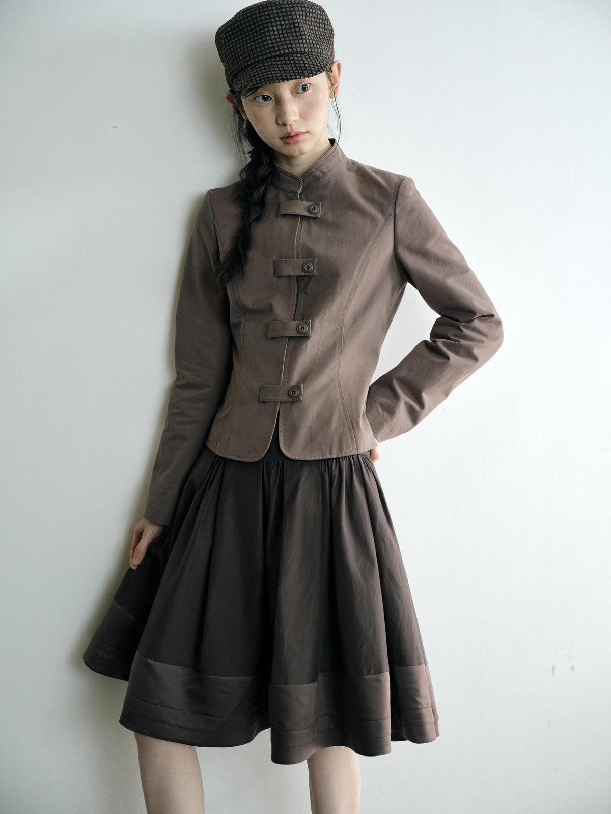 Dorydory Vintage Workwear Button Cotton Women&