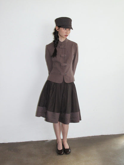 Dorydory Vintage Workwear Button Cotton Women&