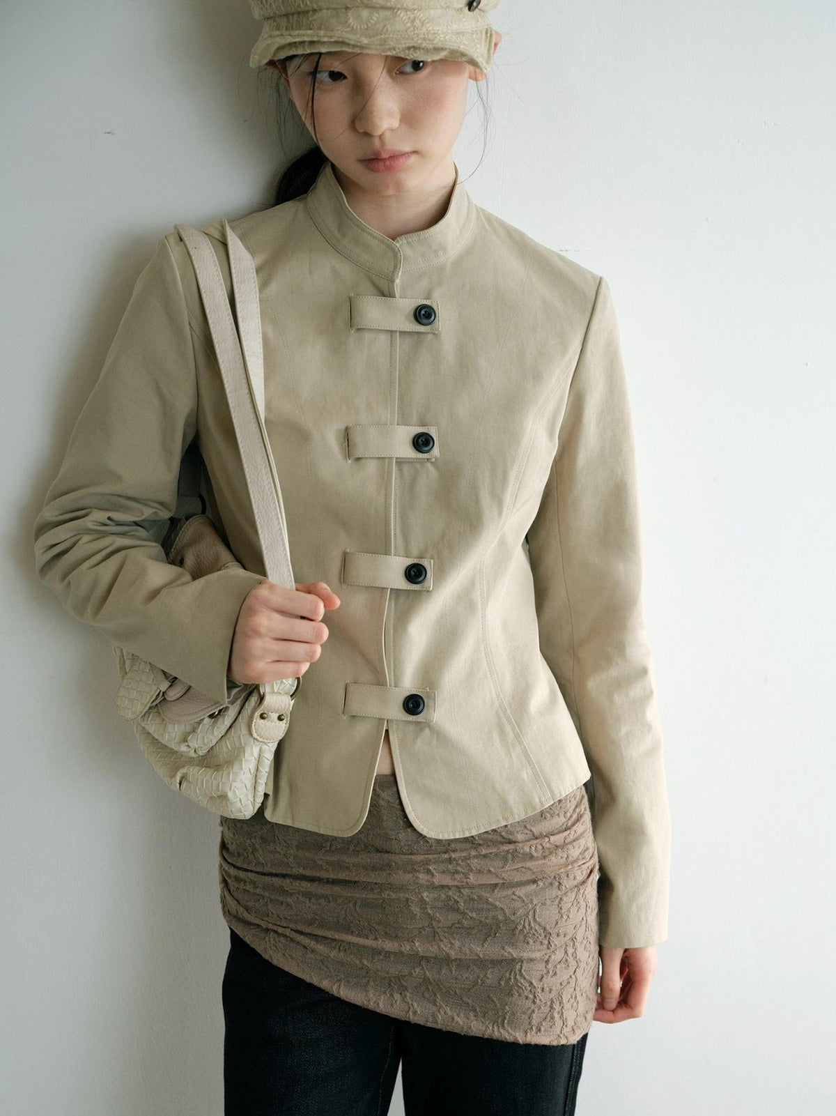 Dorydory Vintage Workwear Button Cotton Women&