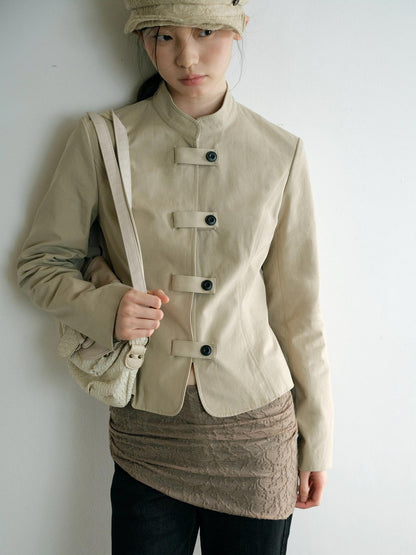 Dorydory Vintage Workwear Button Cotton Women&