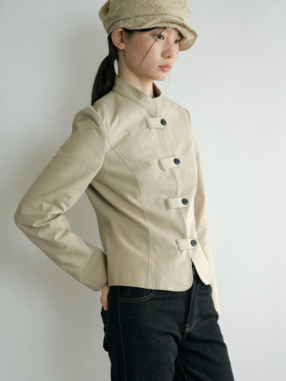 Dorydory Vintage Workwear Button Cotton Women&