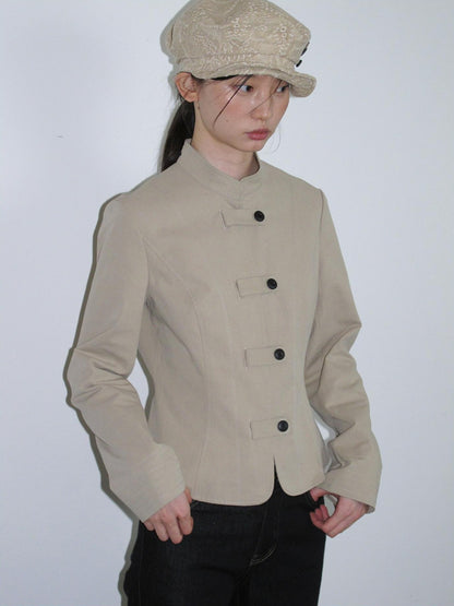 Dorydory Vintage Workwear Button Cotton Women&