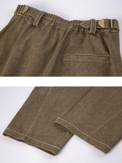 Dorydory Washed Curved Cut Relaxed Pear Flattering Women&
