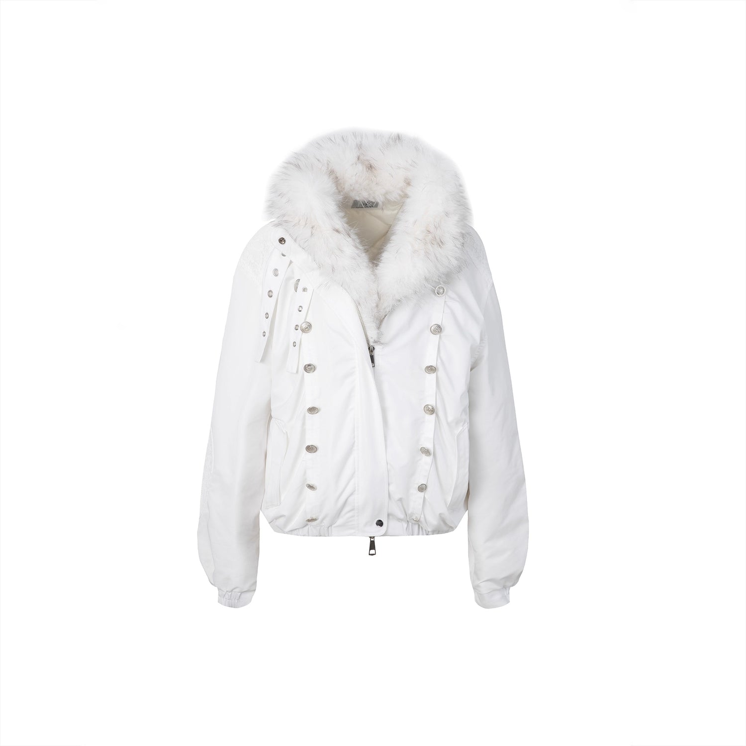 DoublePunch_90_White_Duck_Down_482Fp_Warm_Punk_Lace_Loose_Women_Insulated_Down_Jacket_MISSTT
