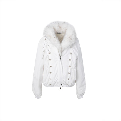 DoublePunch_90_White_Duck_Down_482Fp_Warm_Punk_Lace_Loose_Women_Insulated_Down_Jacket_MISSTT