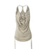 DoublePunch_Backless_Halter_Tassel_Ruched_Deconstructed_Women&