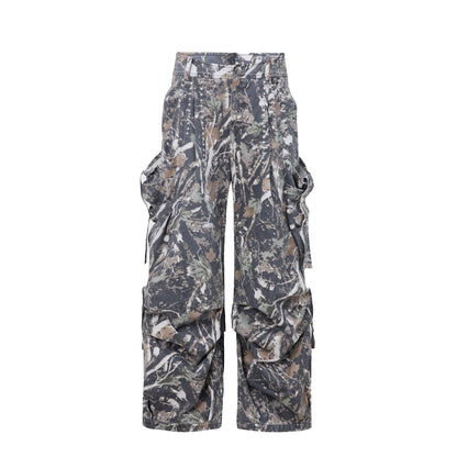 DoublePunch_Camouflage_3D_Pocket_Button_Decor_Utility_Low_Waist_Women&