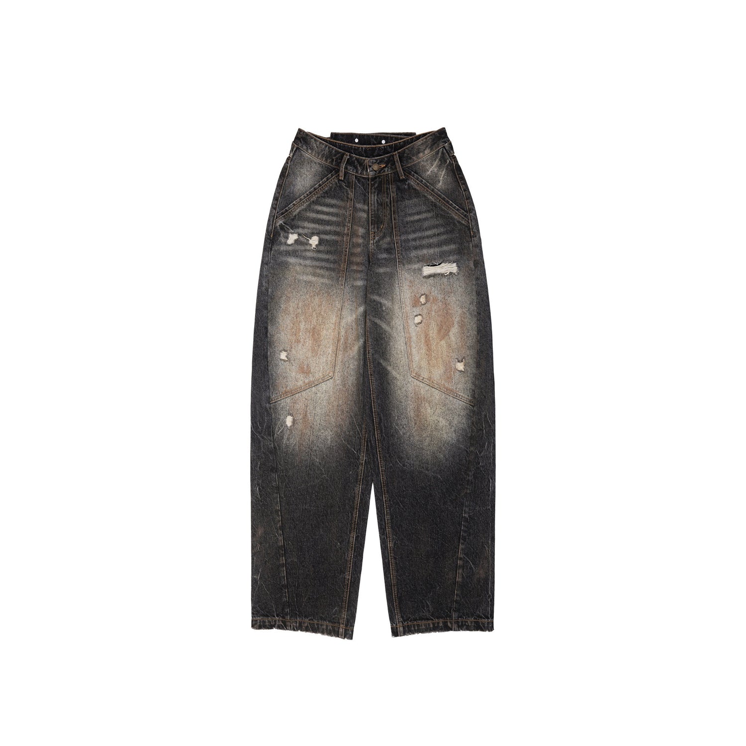 DoublePunch_Distressed_Mud_Dye_Ripped_Low_Rise_Women&