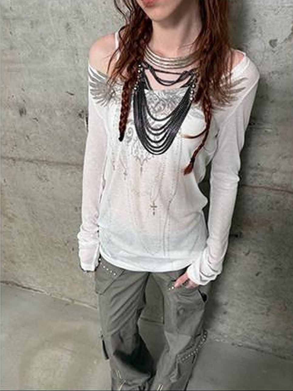 DoublePunch Distressed Washed Western Wide Leg Pockets Women&