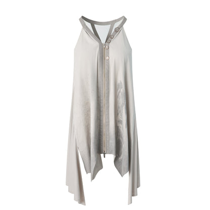 DoublePunch_Faux_Suede_Printed_Open_Back_Asymmetric_Women&