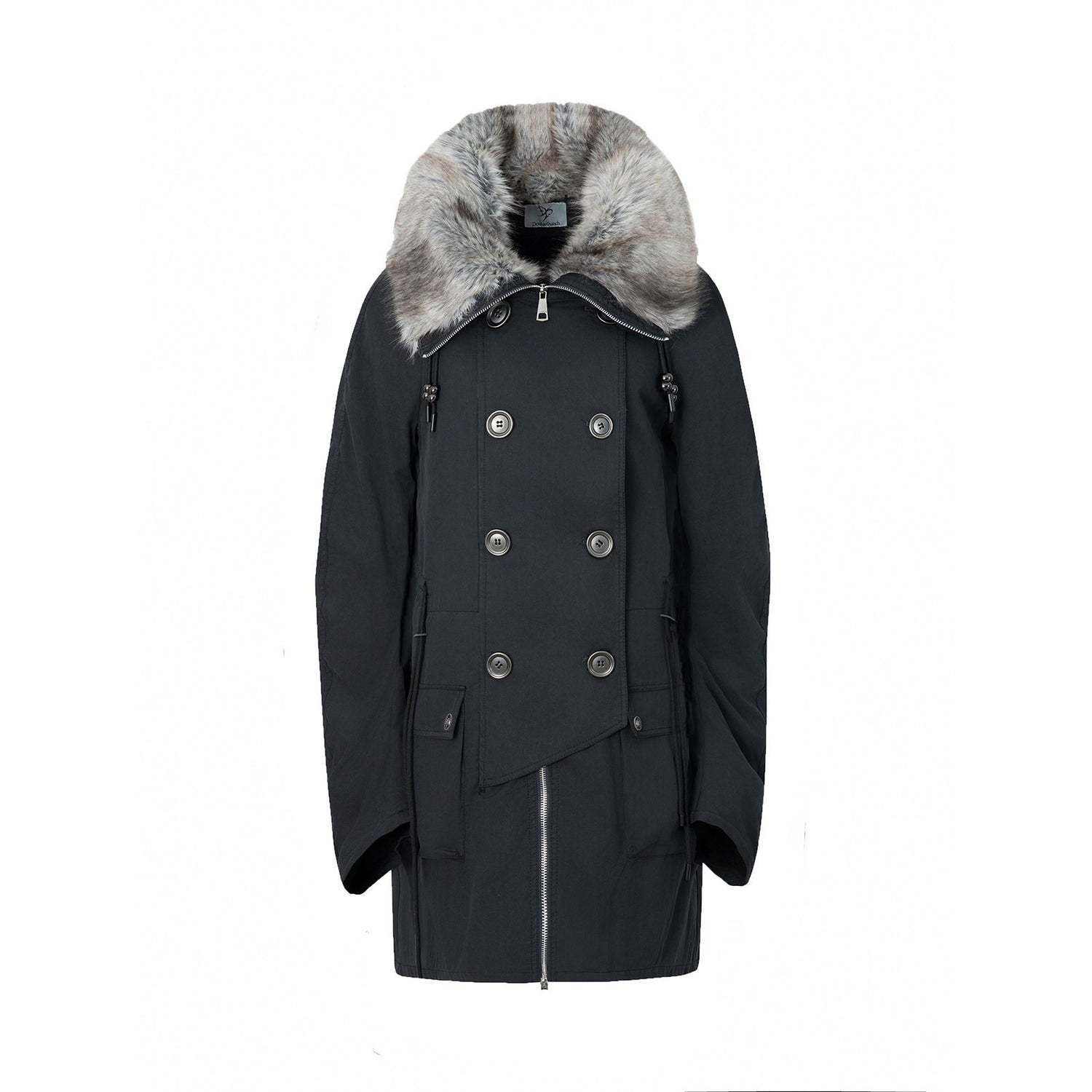 DoublePunch_Fur_Collar_Double_Breasted_Fleece_Lined_Oversized_Women&