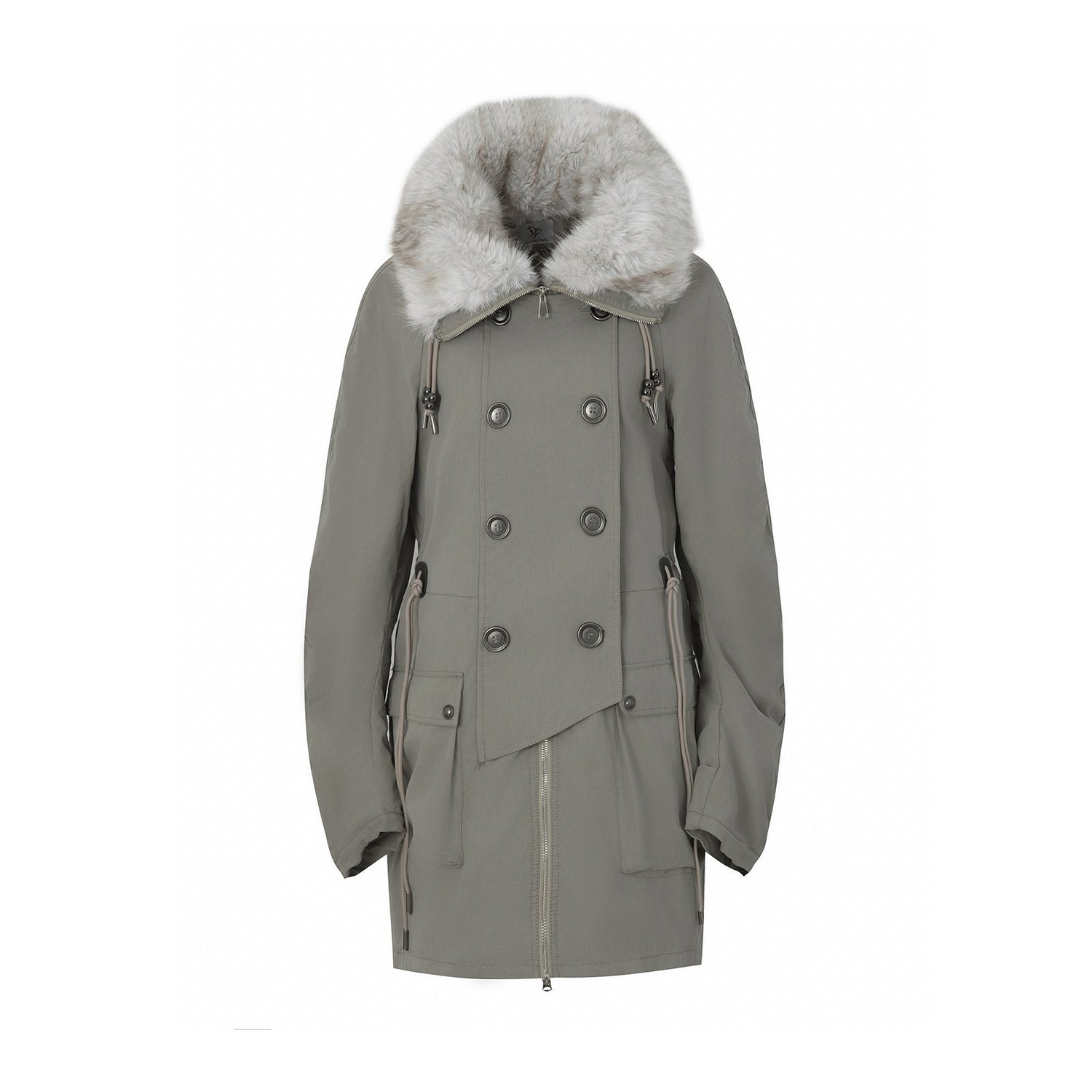 DoublePunch_Fur_Collar_Double_Breasted_Fleece_Lined_Oversized_Women&