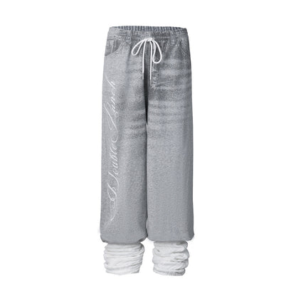 DoublePunch_Heather_Grey_Layered_Sock_Overlay_Print_Women&