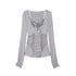 DoublePunch_Mesh_Lace_Spliced_Square_Neck_Women&