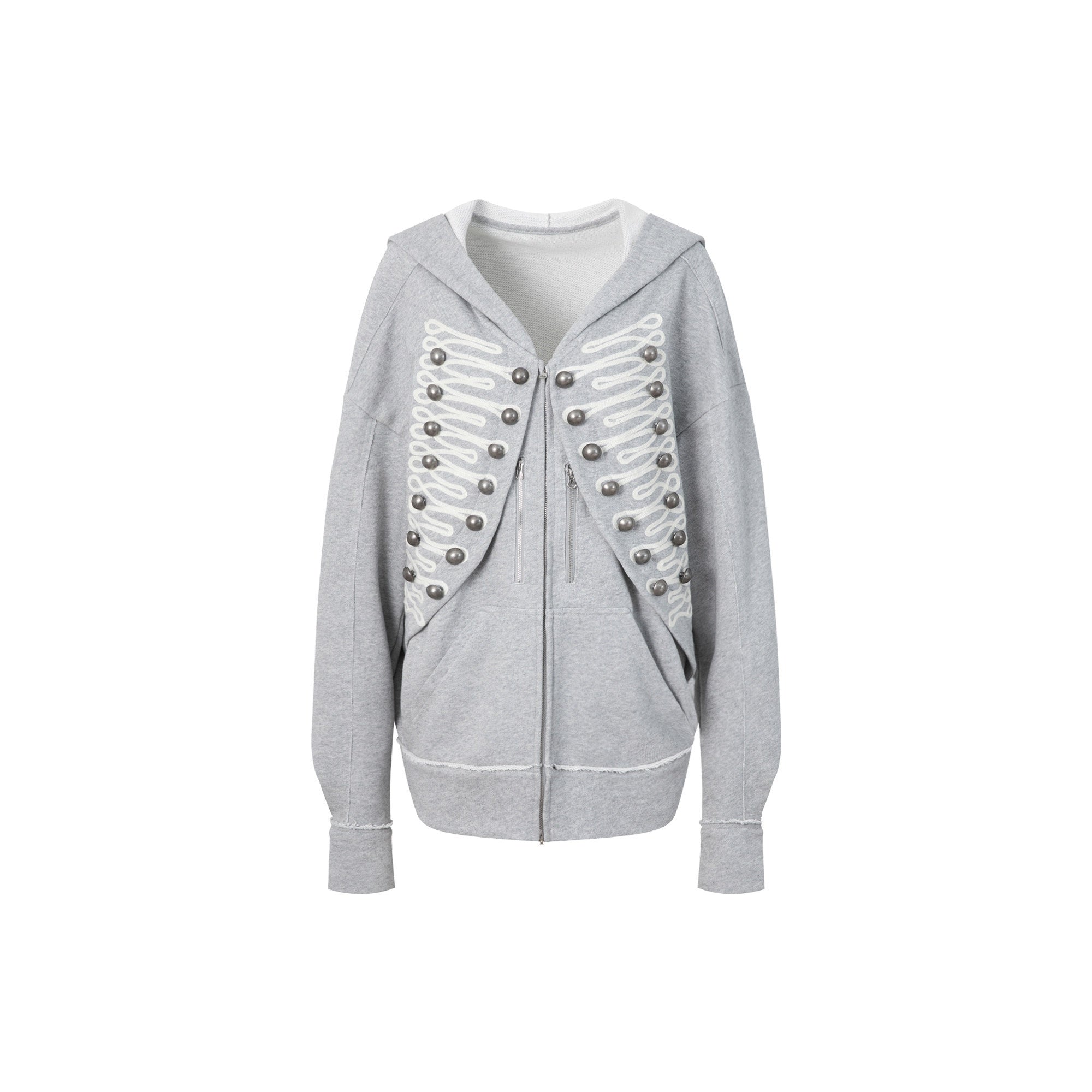 DoublePunch_Napoleonic_Embroidered_Metal_Button_Zippered_Loose_Women&