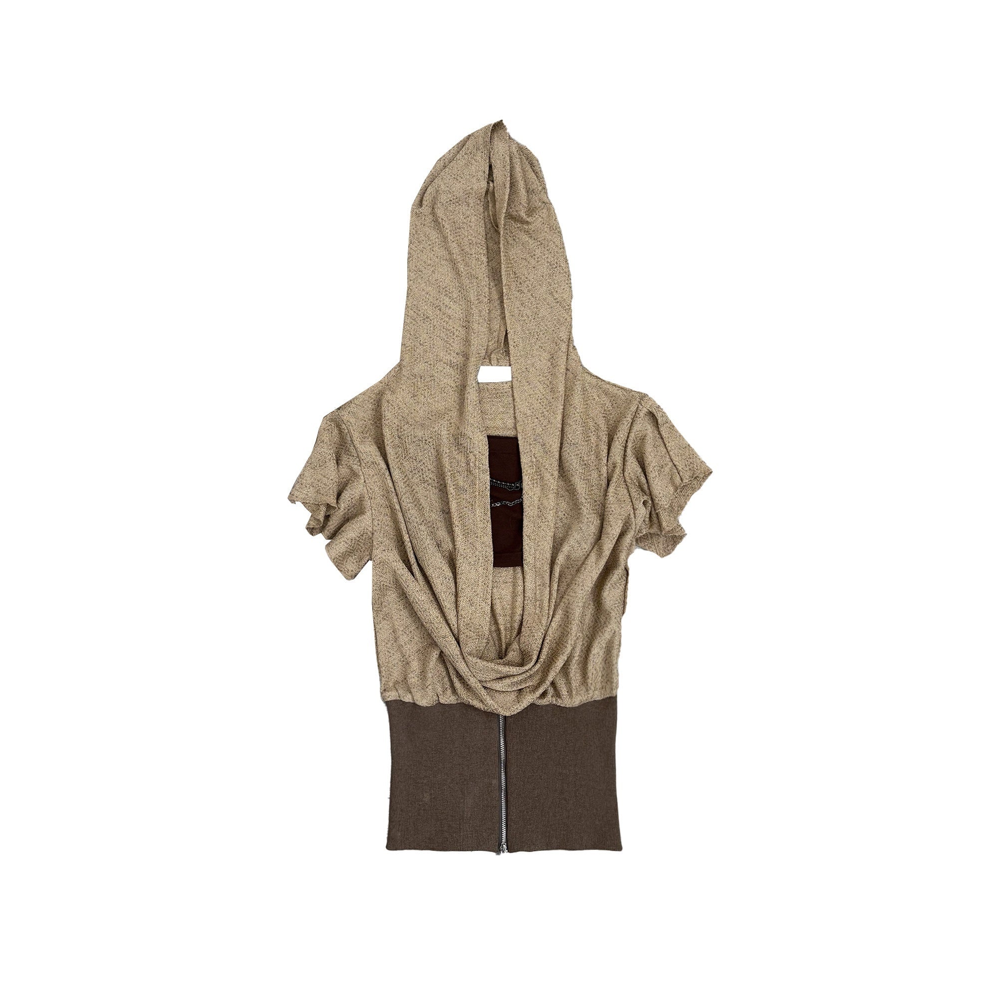 DoublePunch_Openwork_Knit_Waist_Batwing_Scoop_Neck_Women&