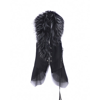 DoublePunch_Original_Patchwork_Double_Breasted_V_Neck_Fitted_Waist_Women_Vest_MISSTT