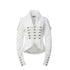 DoublePunch_Patch_Leather_Double_Breasted_Small_Lapel_Women&