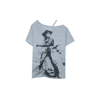 DoublePunch_Printed_Drawstring_Slanted_Neck_Women&