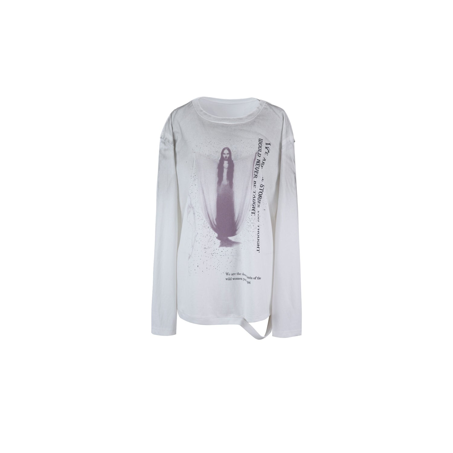 DoublePunch_Retro_Maroon_Distressed_Handpainted_Print_Women&
