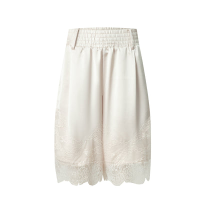 DoublePunch_Satin_Lace_Paneled_Elastic_Waist_Wide_Leg_Women&