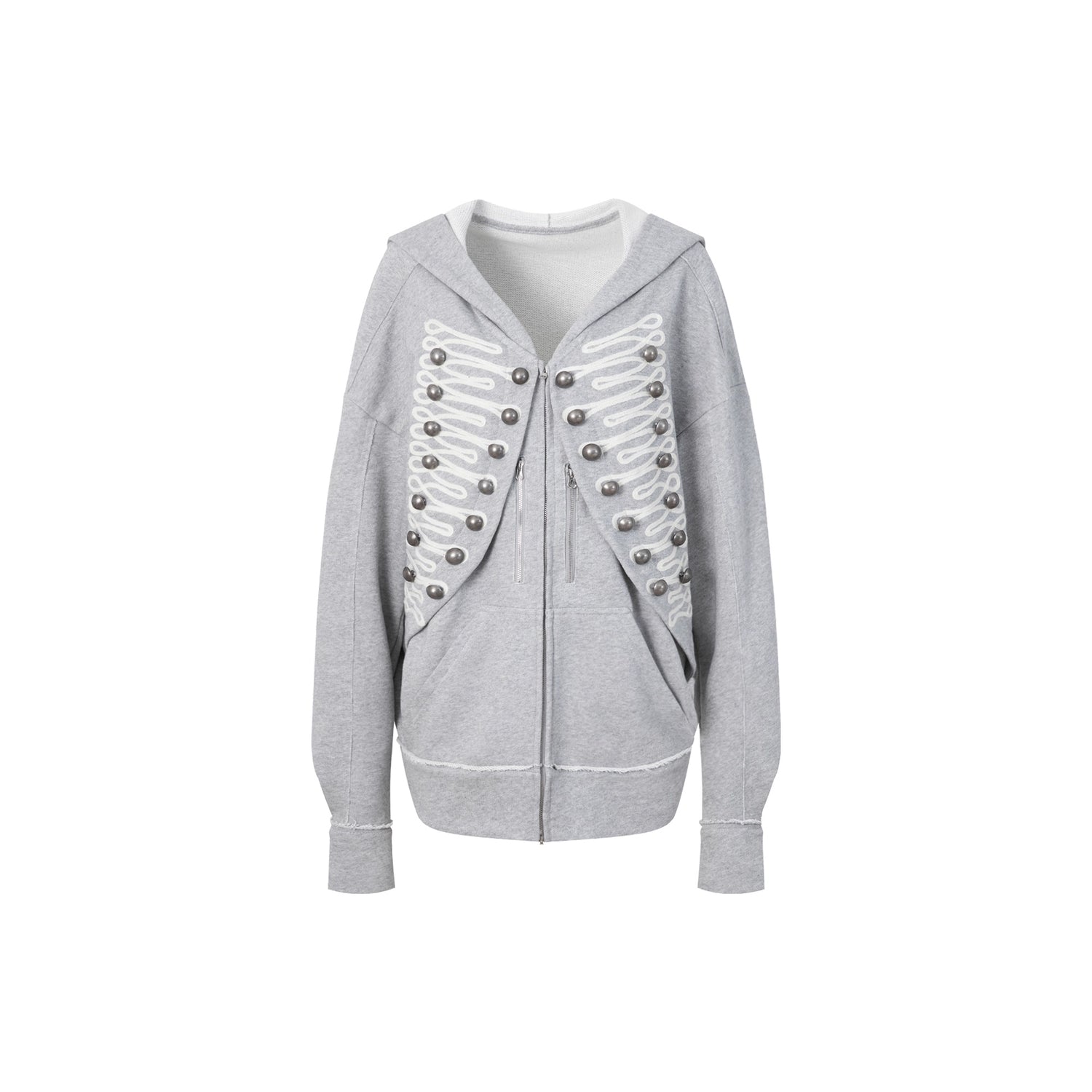 DoublePunch_Soft_Cotton_Blend_Classic_Loose_Hooded_Zip_Side_Pocket_Cuffed_Women_Hoodies_MISSTT